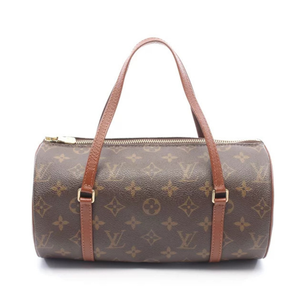 Louis Vuitton Papillon Monogram handbag canvas leather brown
